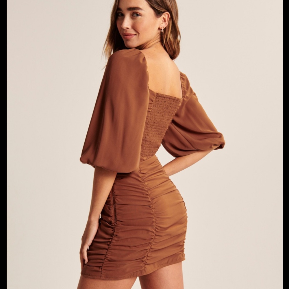 Abercrombie Ruched Mini Dress